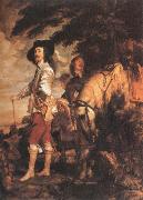 Anthony Van Dyck King of England at the Hunt oil painting